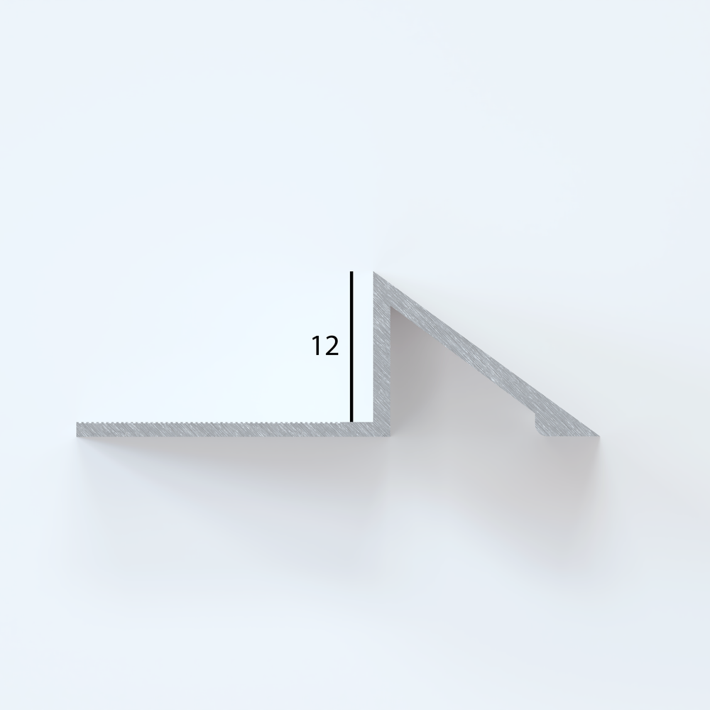
                      
                        Terminal aluminum ramp profile for floors. Bar 2.5 M
                      
                    