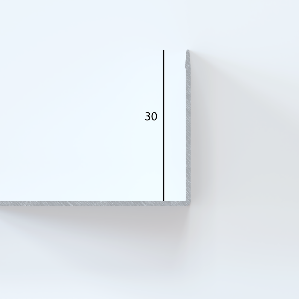 
                      
                        Aluminum corner protector profile for tiles. Bar 2.5 M
                      
                    