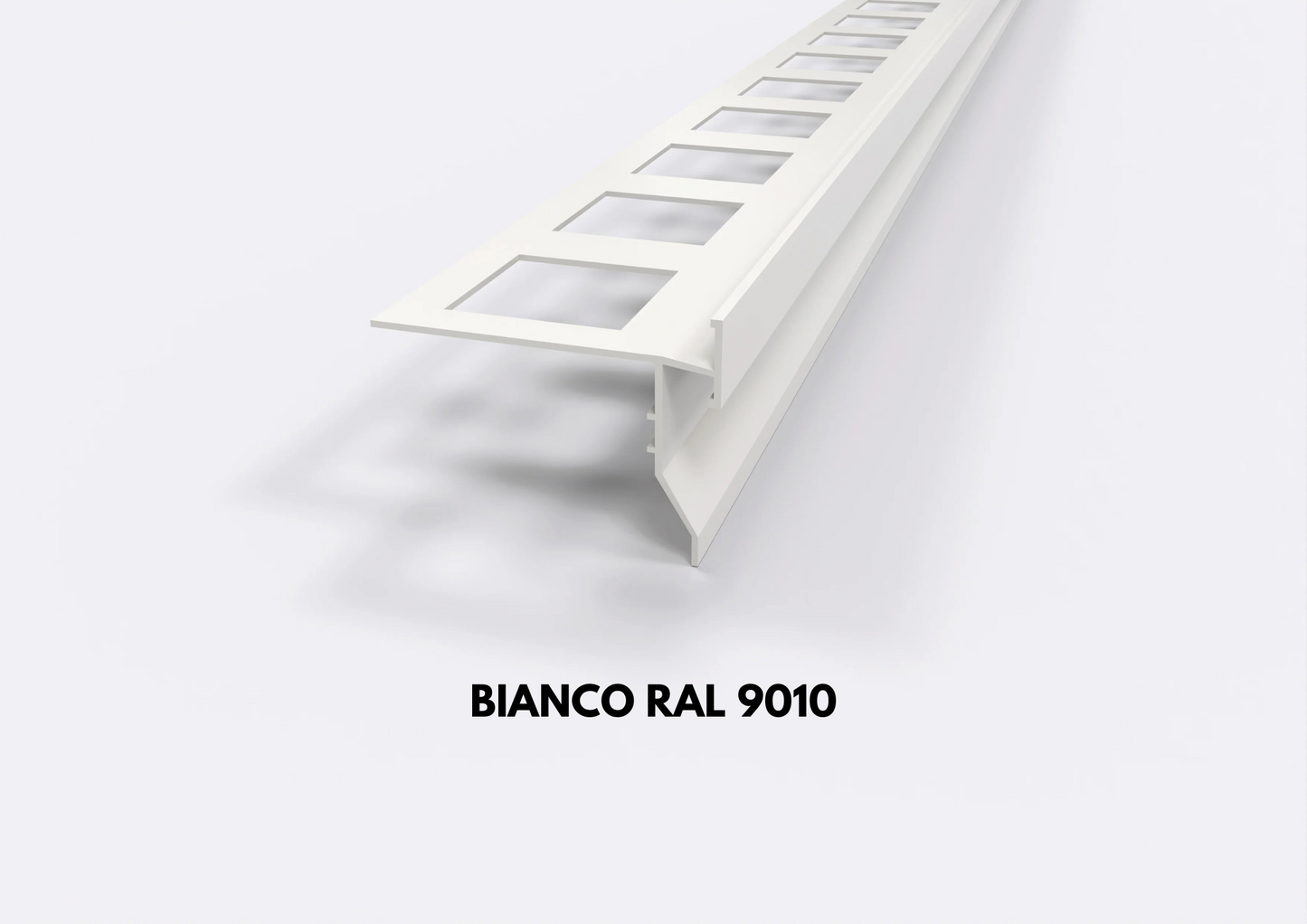 gocciolatoio alluminio top bianco