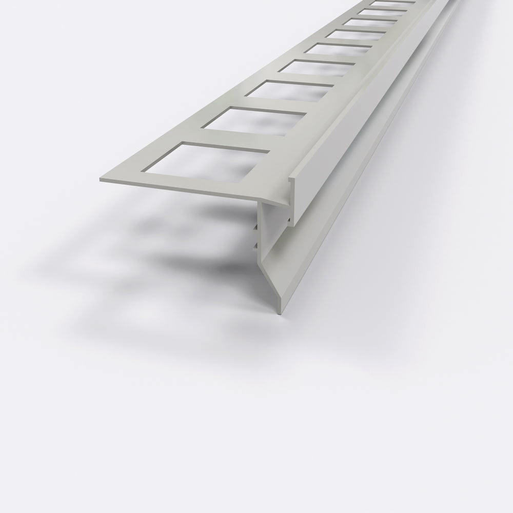 
                      
                        Aluminium draining dip profiles for balconies and terraces "TOP". Length 2.7m
                      
                    